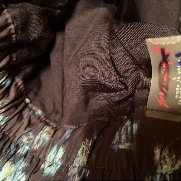 Free People Movement floral  windbreaker with hood jacket and pants set size L - Picture 11 of 13